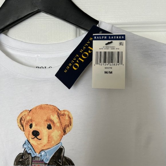 ❌️SOLD❌️ Polo Ralph Lauren Bear Printed  T-Shirt - Picture 3 of 3